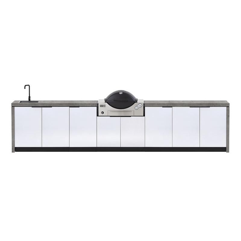 Cabinex Outdoor Kitchen Cabinetry Package to Suit Weber Family Q - Extra Large Size