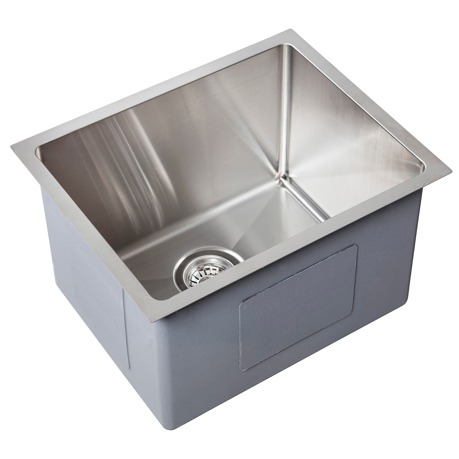 Big Rectangular Sink Large Rectangular Stainless Steel Alfresco Sink - 500x400x300mm