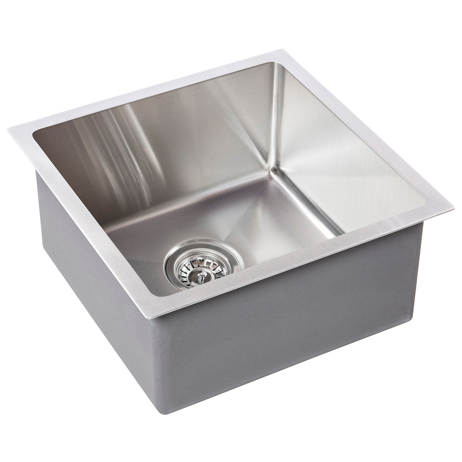 Square Stainless Steel Alfresco Sink - 450x450x220mm