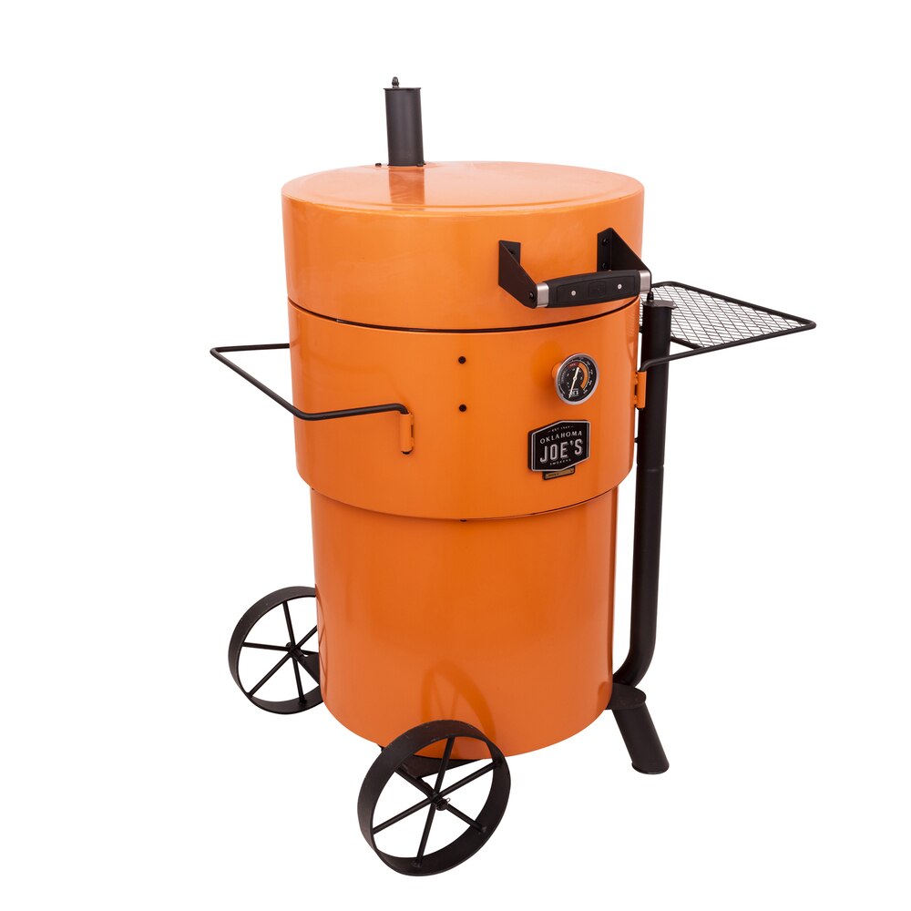 Oklahoma Joe's Bronco Pro Drum Smoker - Orange