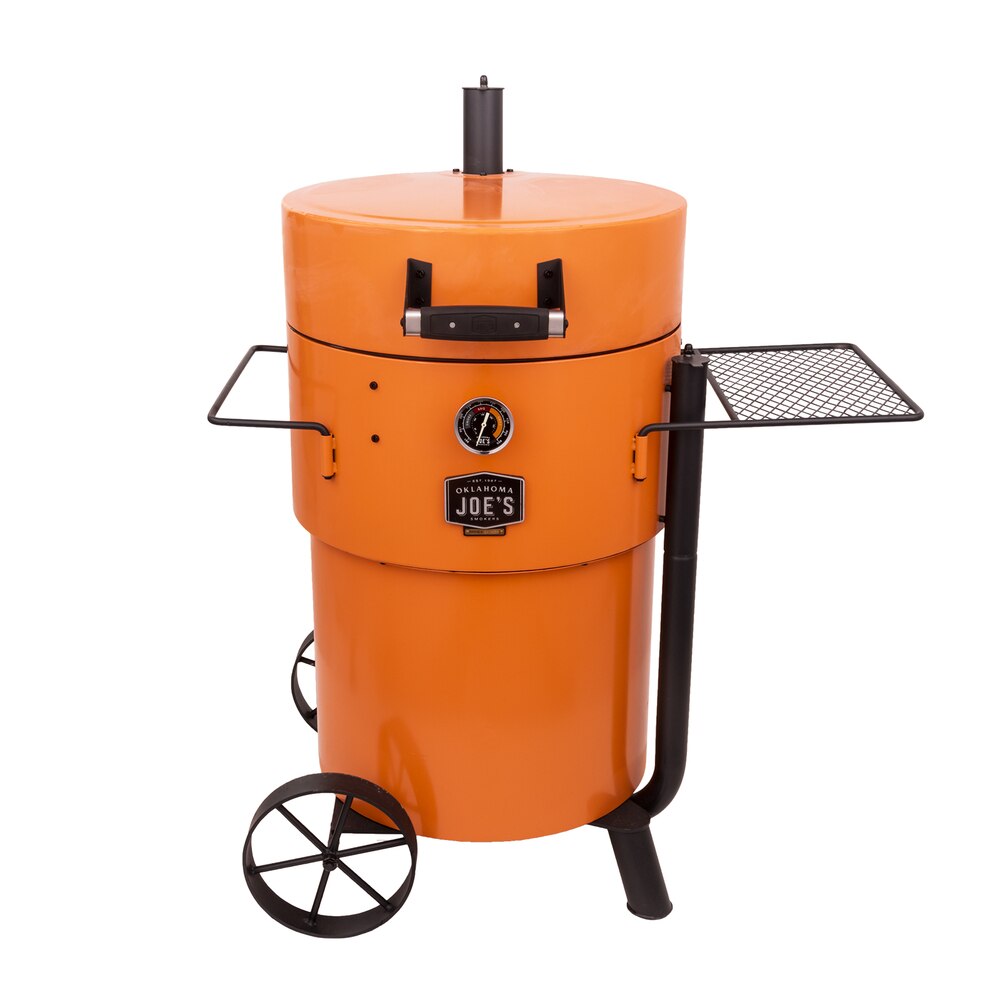 Oklahoma Joe's Bronco Pro Drum Smoker - Orange