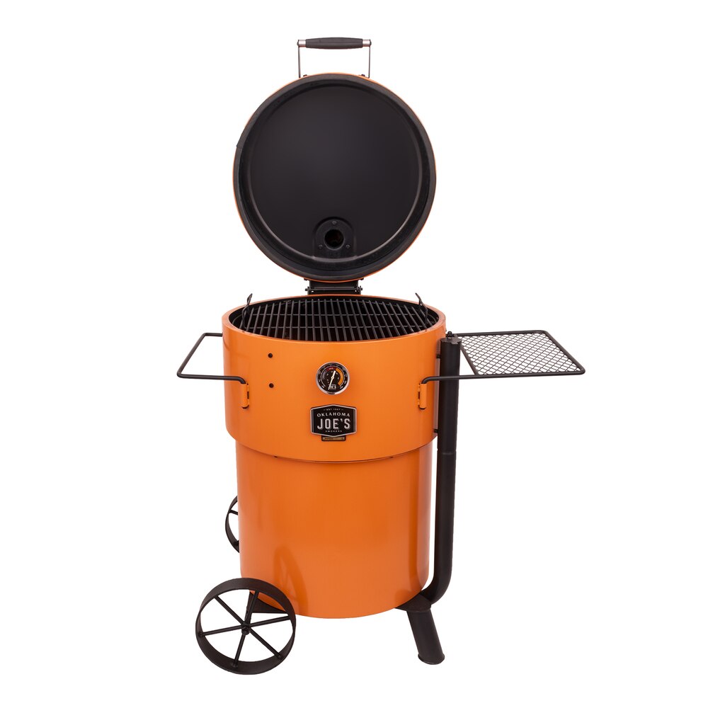 Oklahoma Joe's Bronco Pro Drum Smoker - Orange