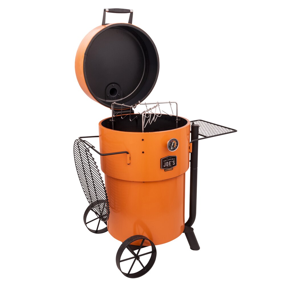 Oklahoma Joe's Bronco Pro Drum Smoker - Orange