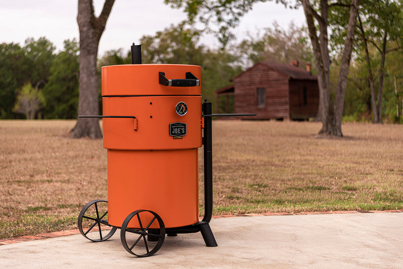 Oklahoma Joe's Bronco Pro Drum Smoker - Orange
