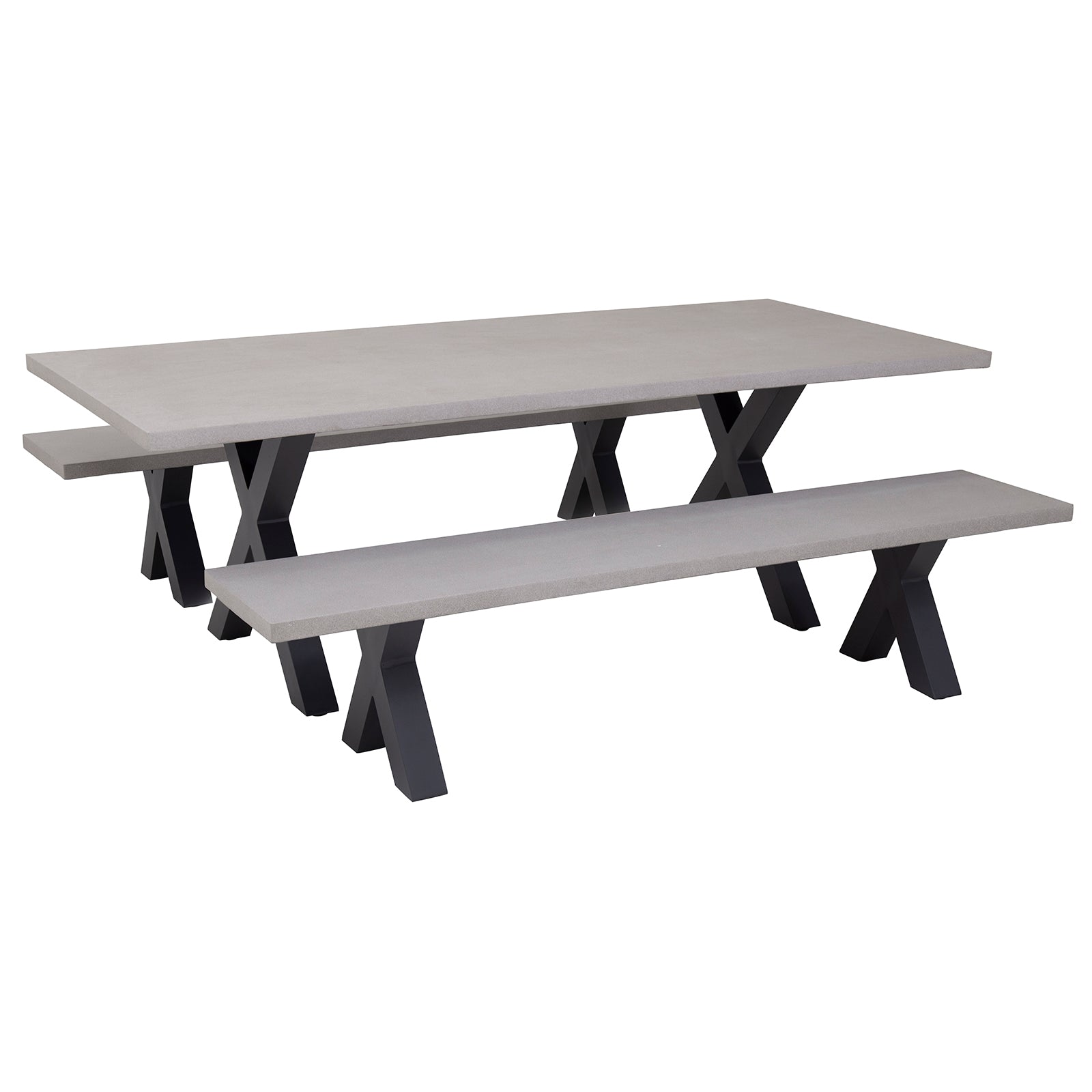 Excalibur Chelsea Bench Seat Dining Setting