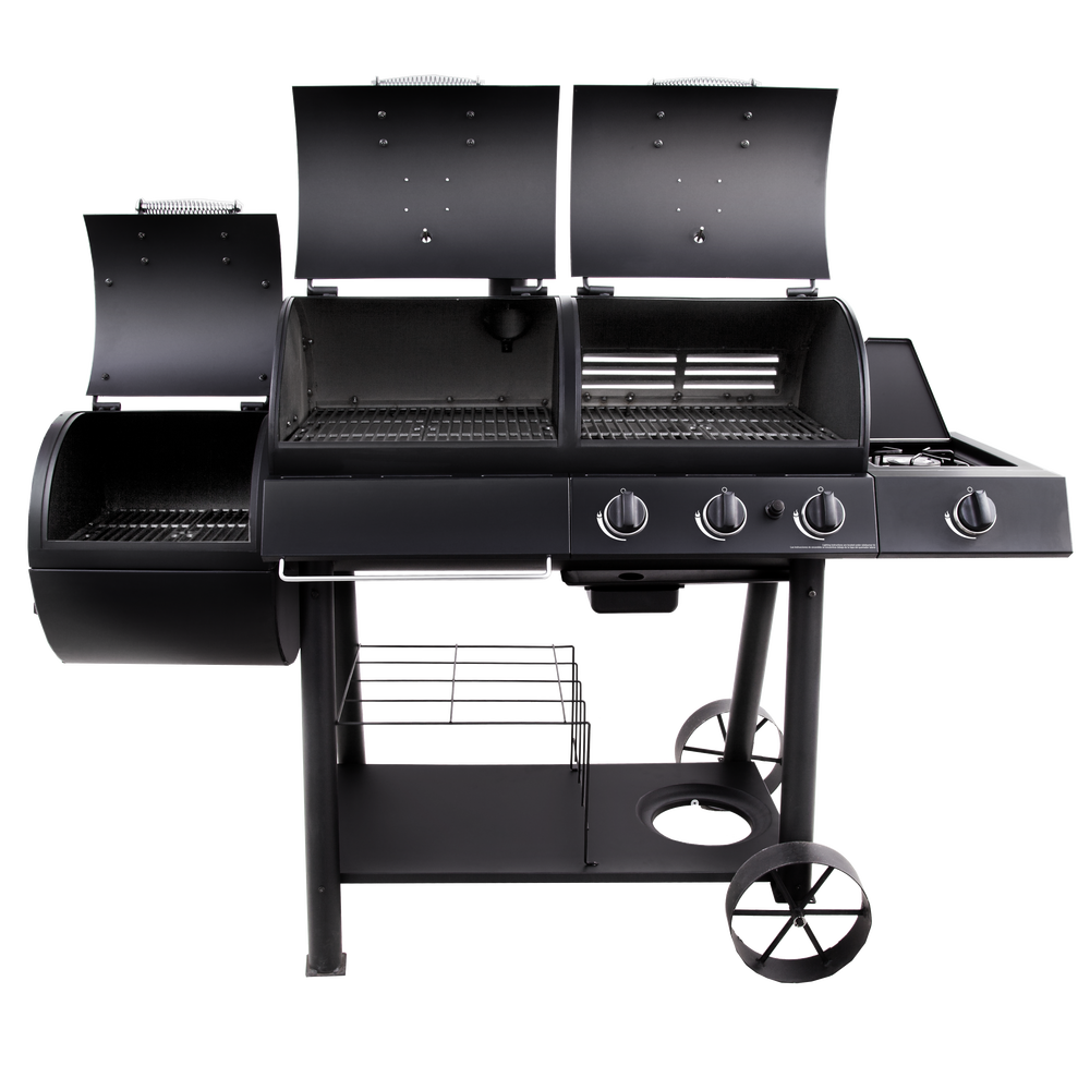 Oklahoma Joe's Longhorn Combo Charcoal/Gas Smoker Grill