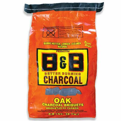 8.8 LB B&B Natural Oak Briquets
