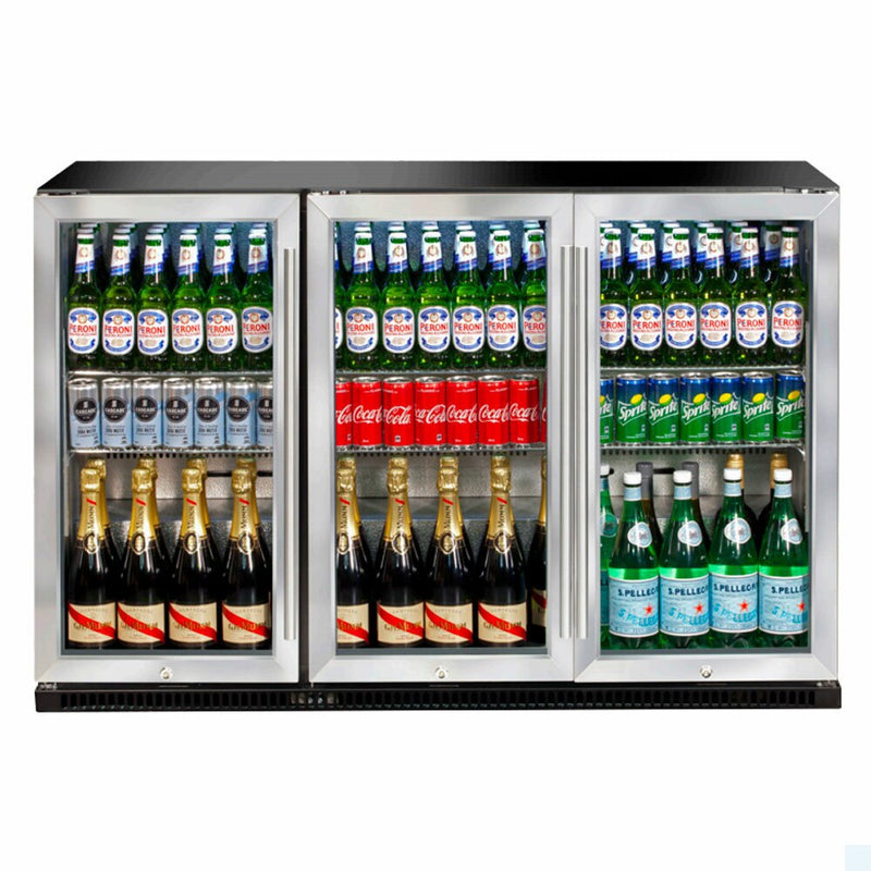 Artusi Triple-Door Outdoor Refrigerator Fridge