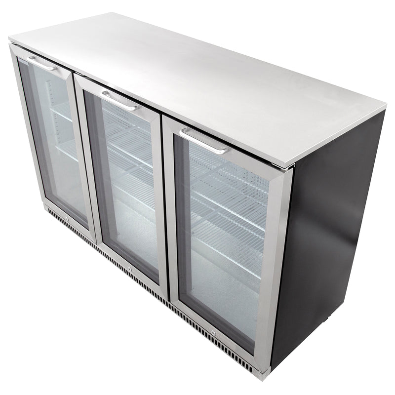 Gasmate 3 Door 307L Bar Fridge