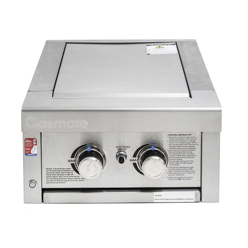 Gasmate Platinum Series II Dual Burner Module - Built In