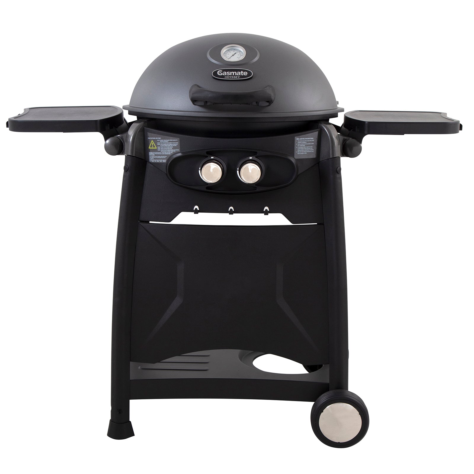 Gasmate Odyssey 2-Burner BBQ with Trolley