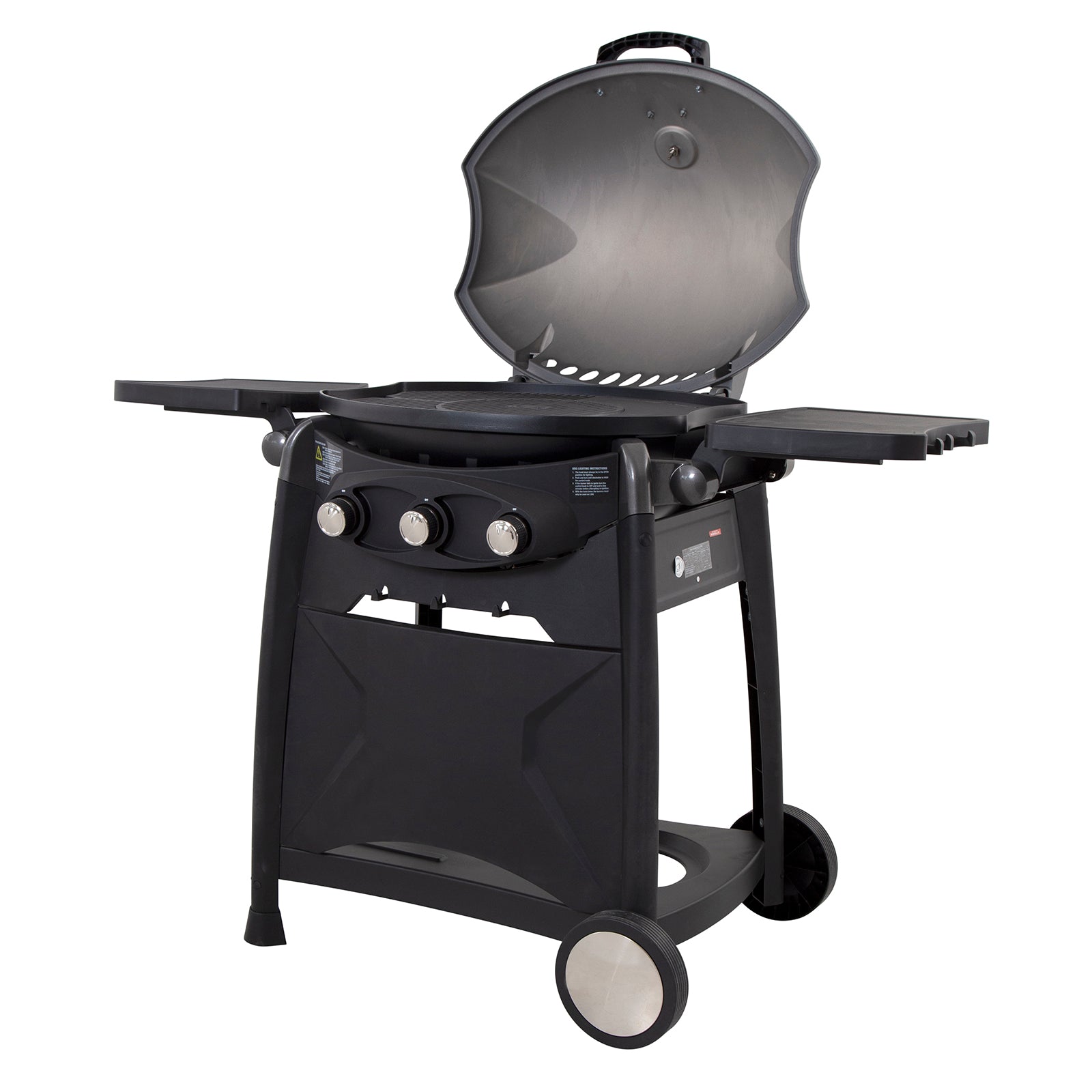 Gasmate Odyssey 3-Burner BBQ with Trolley Package