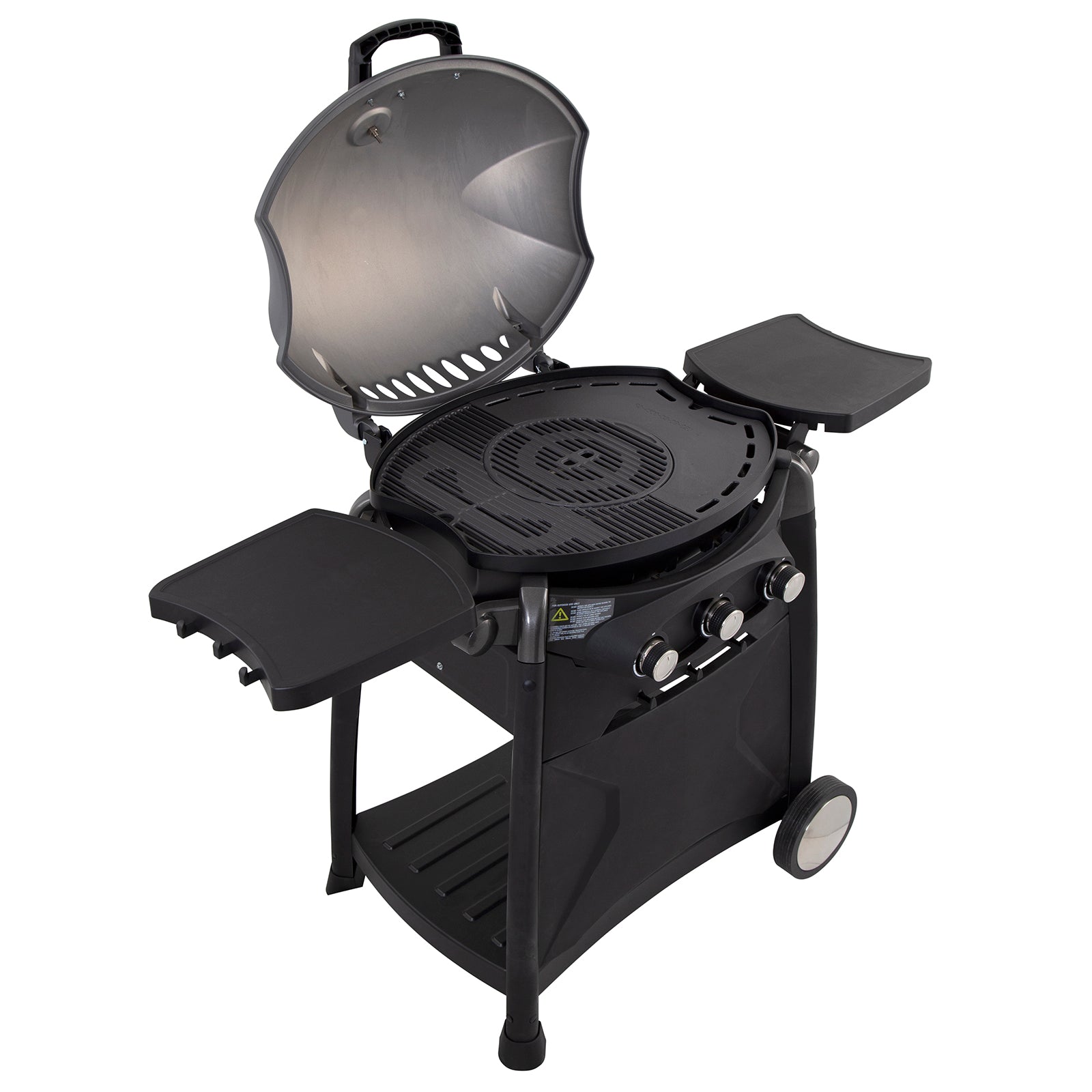 Gasmate Odyssey 3-Burner BBQ with Trolley Package