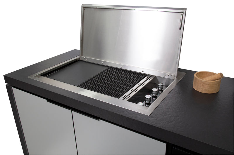 Gasmate Orion 4-Burner Flush Mount Drop-In BBQ