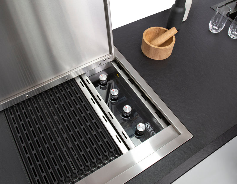 Gasmate Orion 4-Burner Flush Mount Drop-In BBQ