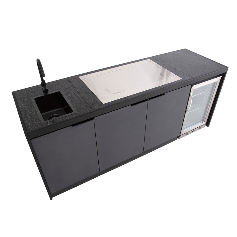 Gasmate Soho 4 Burner Drop In BBQ with Flat Lid