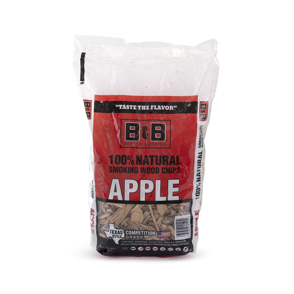 B&B Apple Smoking Wood Chips 180cu.in/750g