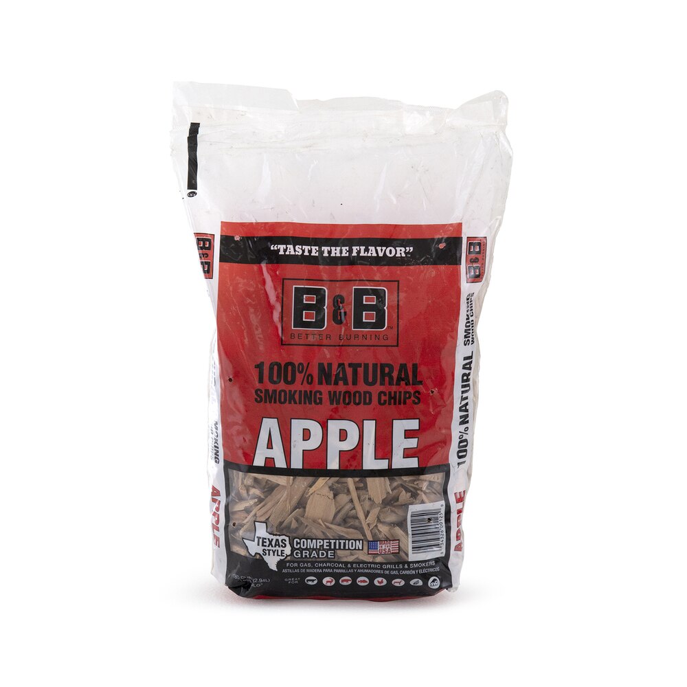 B&B Apple Smoking Wood Chips 180cu.in/750g