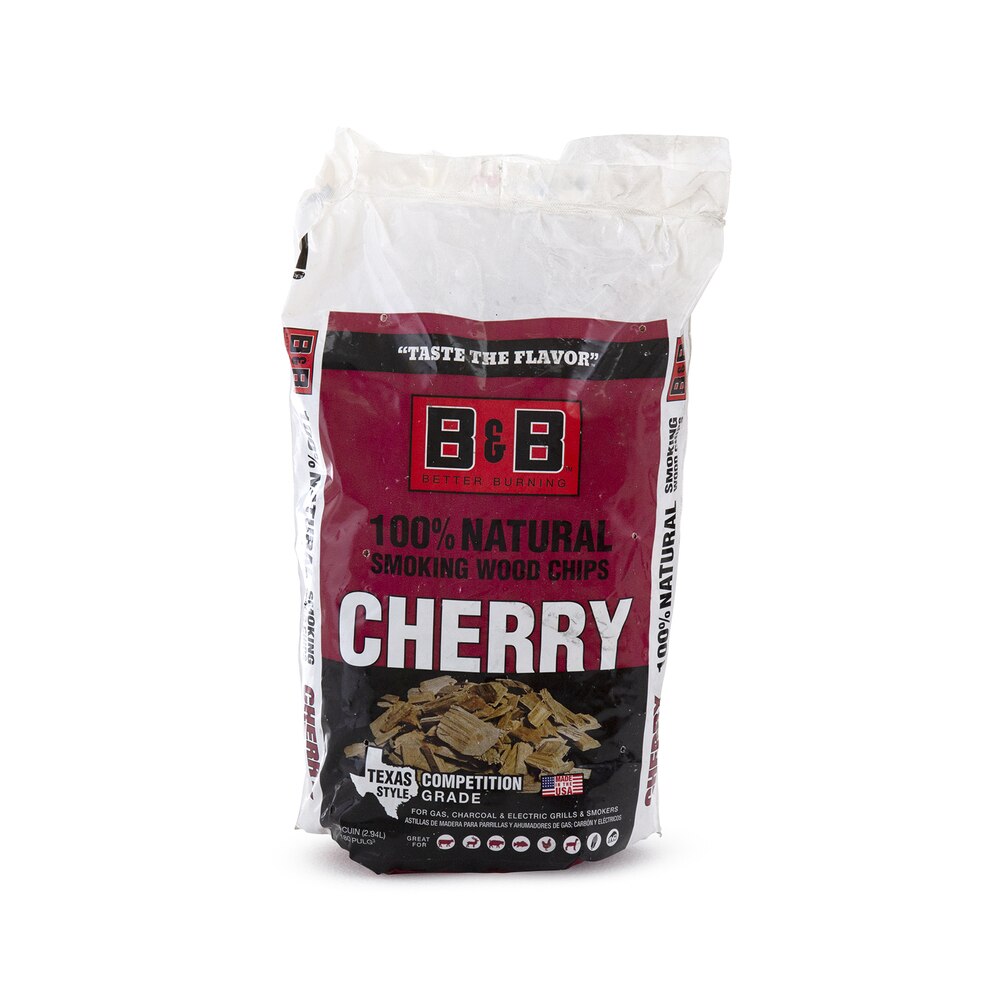 B&B Cherry Smoking Wood Chips 180cu.in/750g