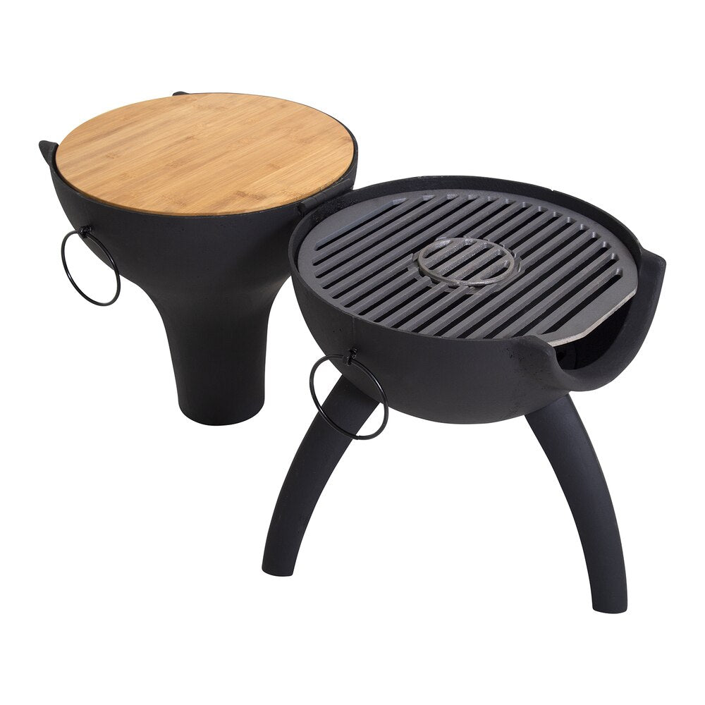 Charmate Humidor Cast Iron Chimenea & BBQ