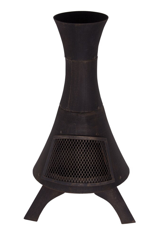 Charmate Modern Cast Iron Chimenea