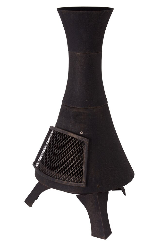 Charmate Modern Cast Iron Chimenea