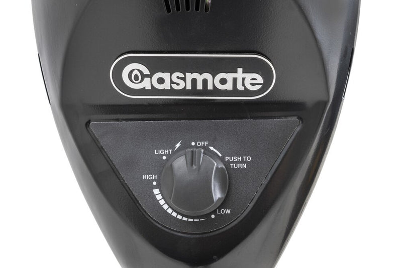 Gasmate Stellar Black Deluxe Patio Heater with Cover
