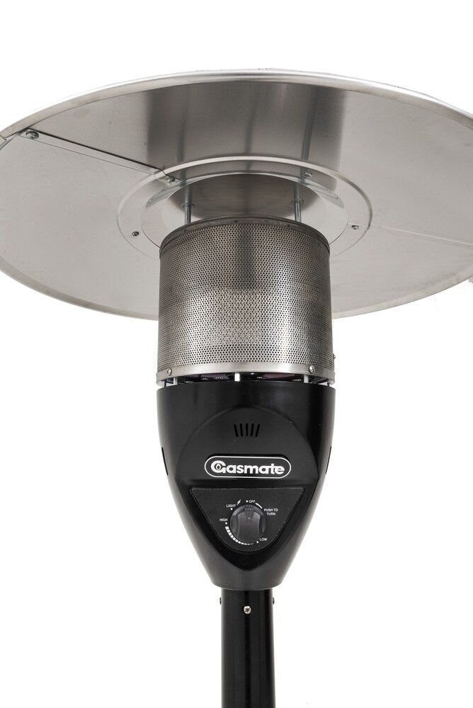 Gasmate Stellar Black Deluxe Patio Heater with Cover