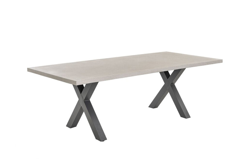 Excalibur Chelsea Dining Table with X-Legs