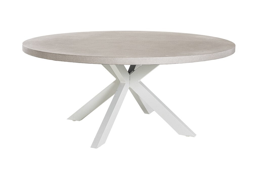 Excalibur Chelsea Round Dining Table with Lilac Chairs