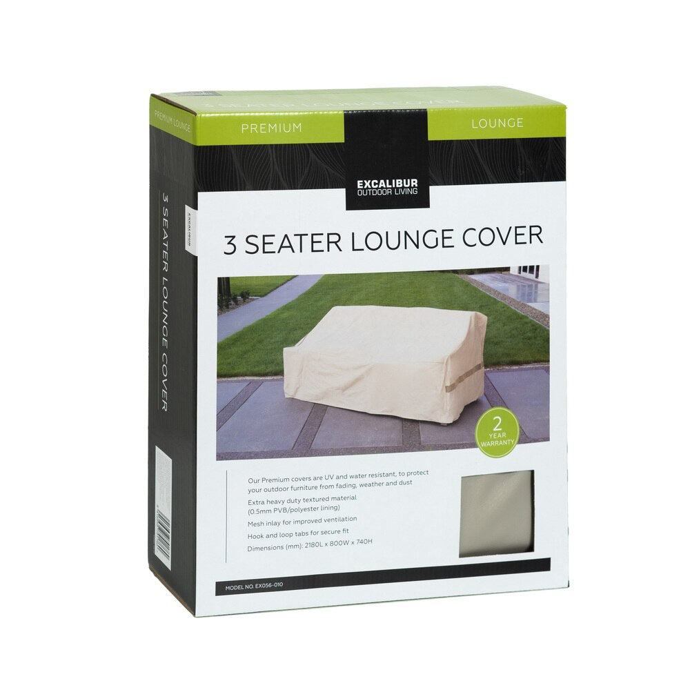 Excalibur Outdoor Living 3 Seater Lounge Cover