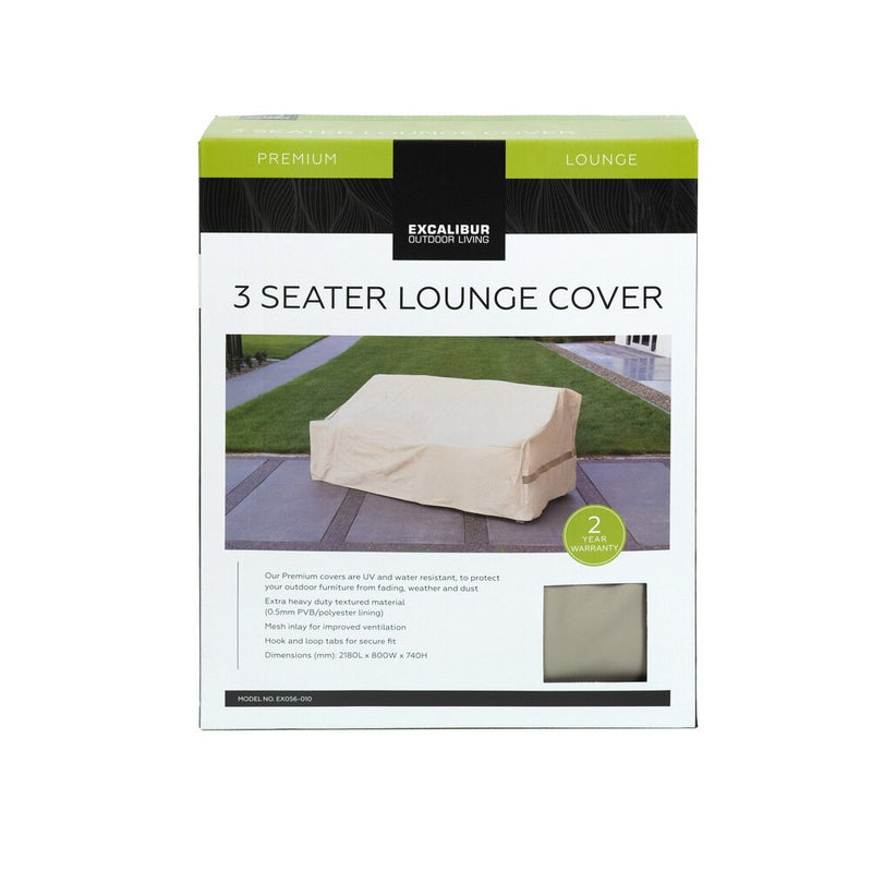 Excalibur Outdoor Living 3 Seater Lounge Cover