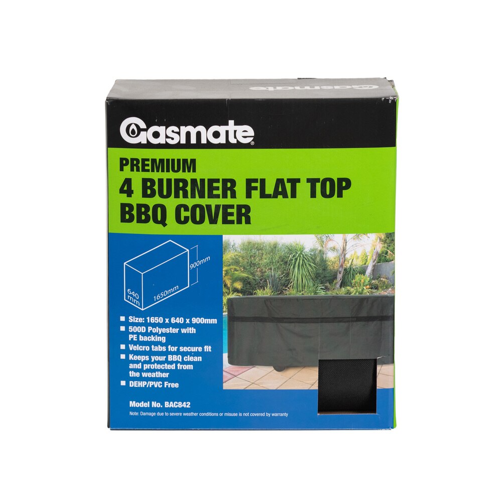 Gasmate 4 Burner Flat Top Premium BBQ Cover