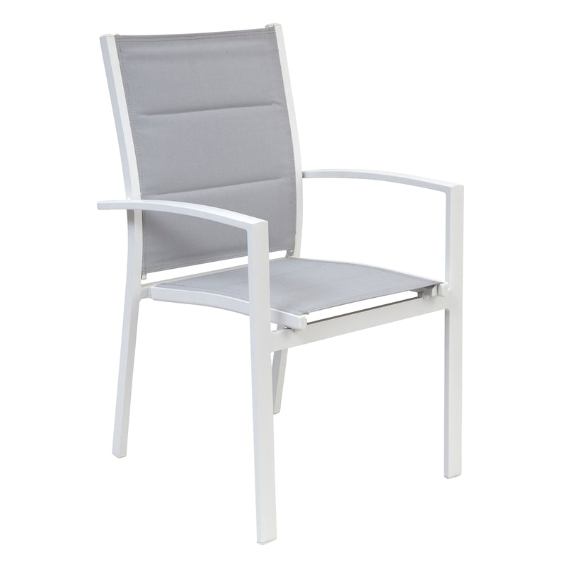 Excalibur Charlotte 7 piece Round Dining with Valencia Chairs