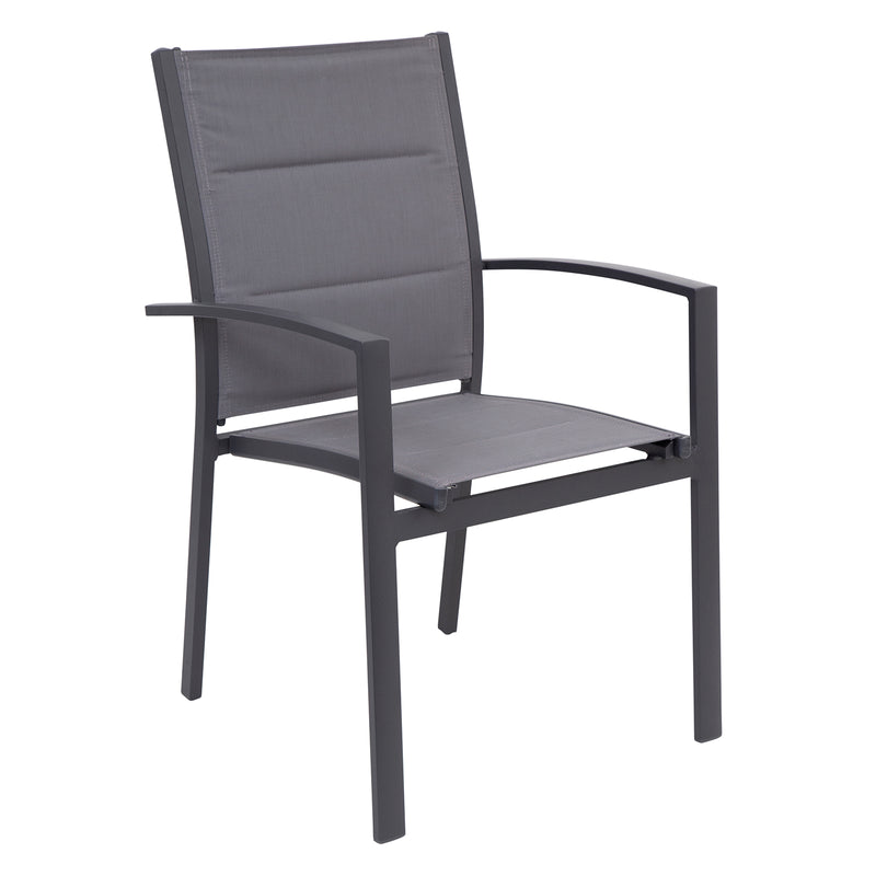 Excalibur Charlotte 7 piece Round Dining with Valencia Chairs