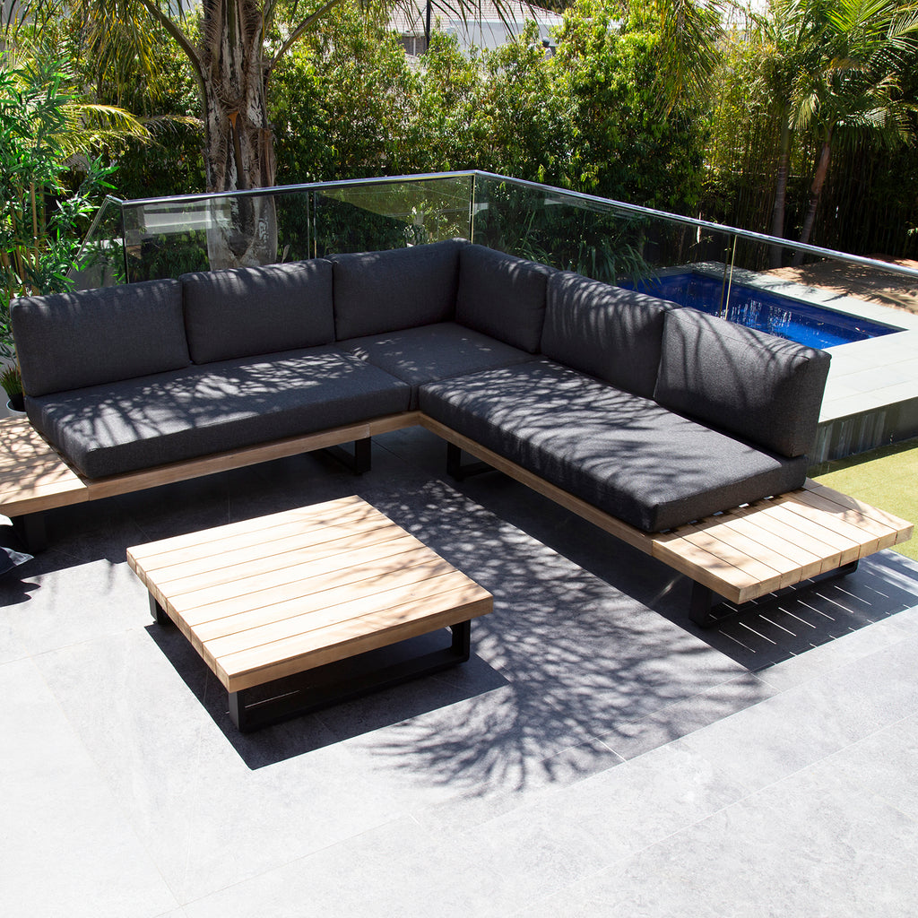 Excalibur Lotus Outdoor Corner Lounge