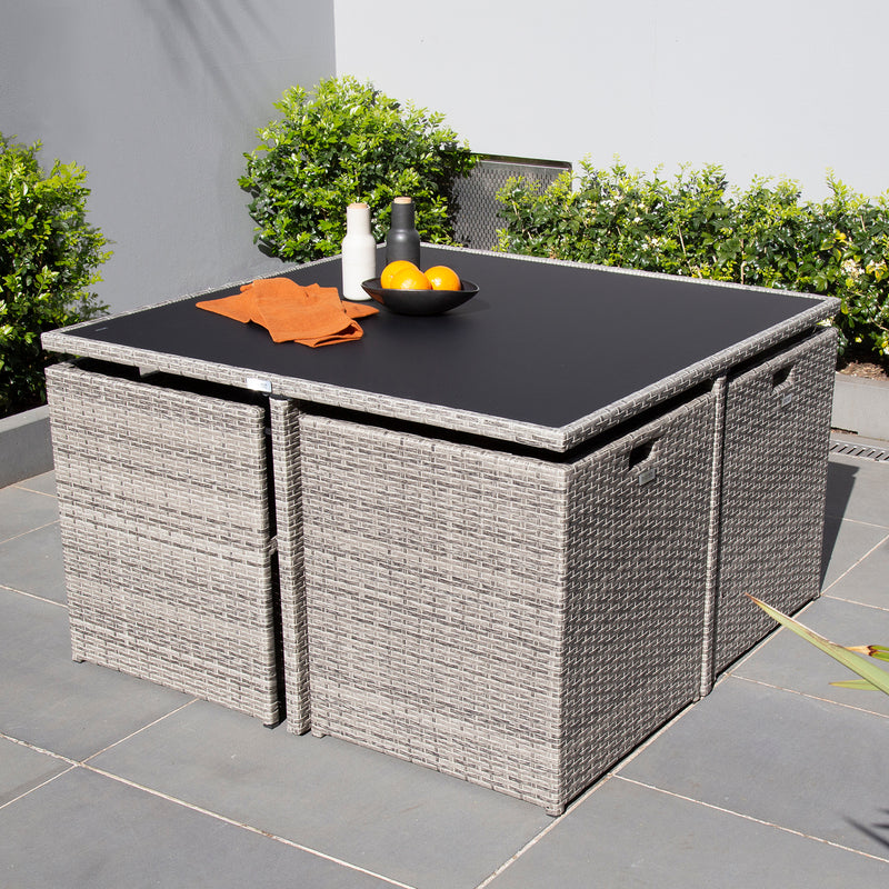Excalibur Seaside 9 Piece Dining Setting