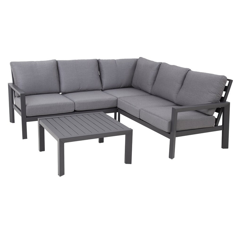 Excalibur Valencia Corner Lounge with Coffee Table