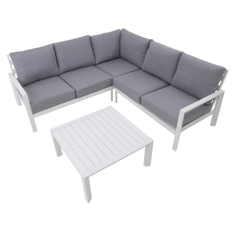 Excalibur Valencia Corner Lounge with Coffee Table