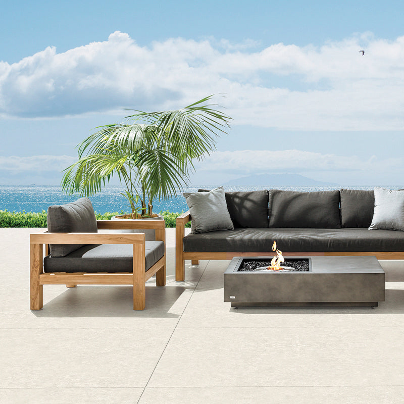 EcoSmart Manhattan 50 Ethanol Fire Pit Table