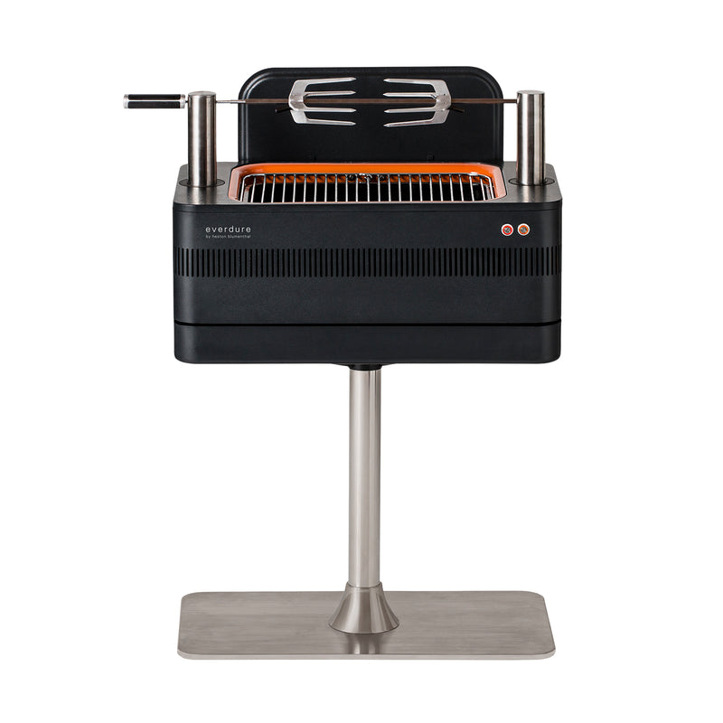 Everdure Fusion Electric Ignition Charcoal BBQ with Pedestal