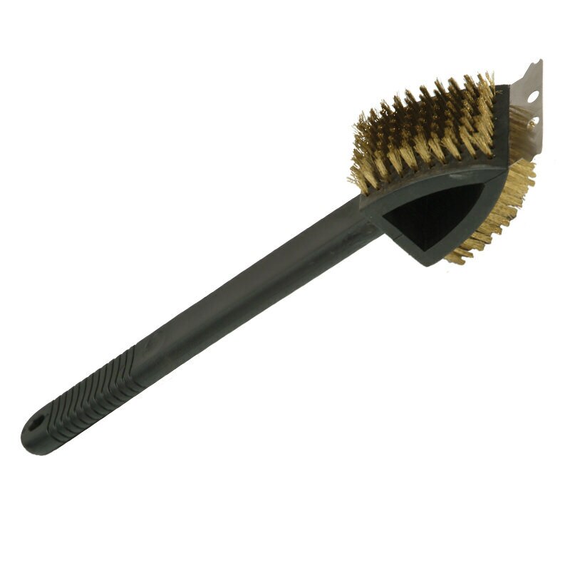 Gasmate Double Headed 2in1 BBQ Grill Brush