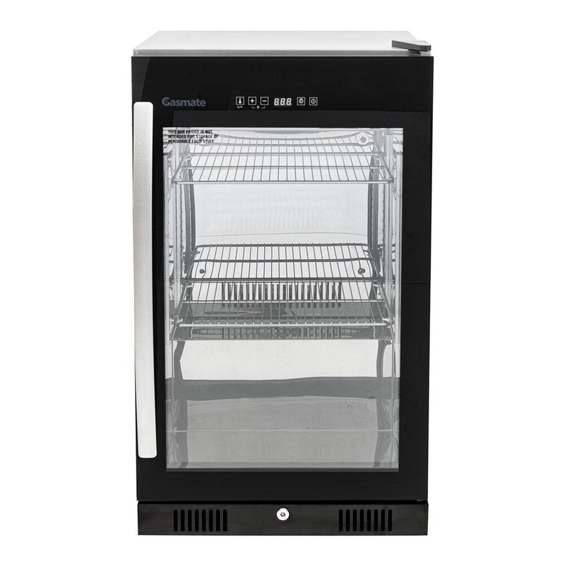 Gasmate Premium Glass Door 118L Bar Fridge