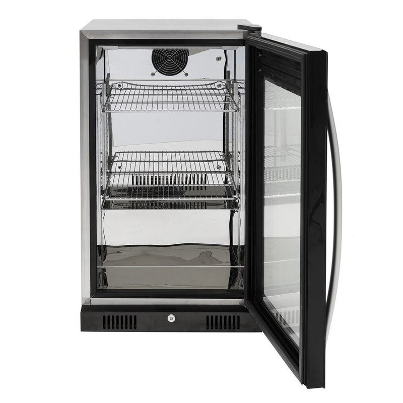 Gasmate Premium Glass Door 118L Bar Fridge