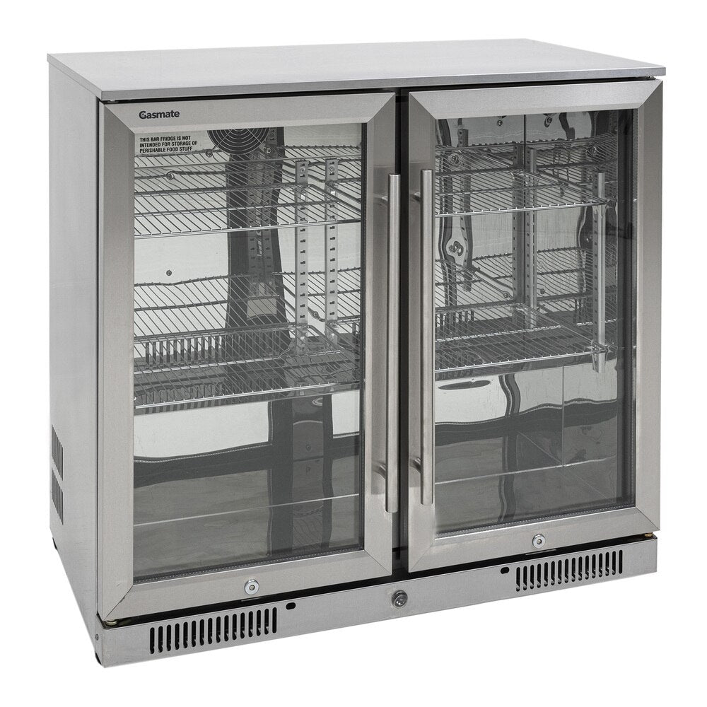 2 Door Bar Fridge Double Door Bar Fridges for Sale