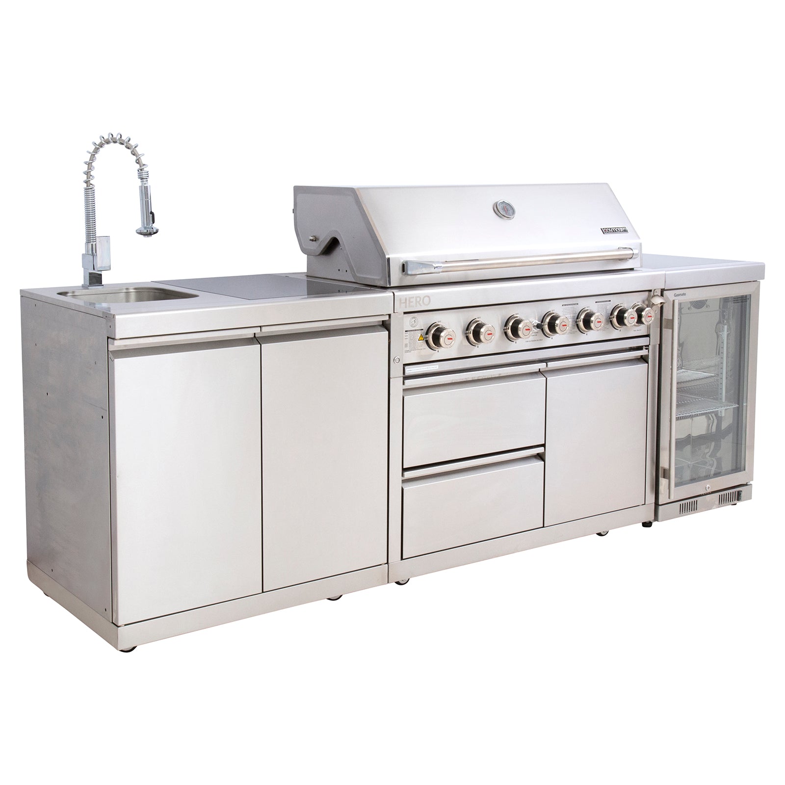 Gasmaster Hero 6 Burner Classic Kitchen