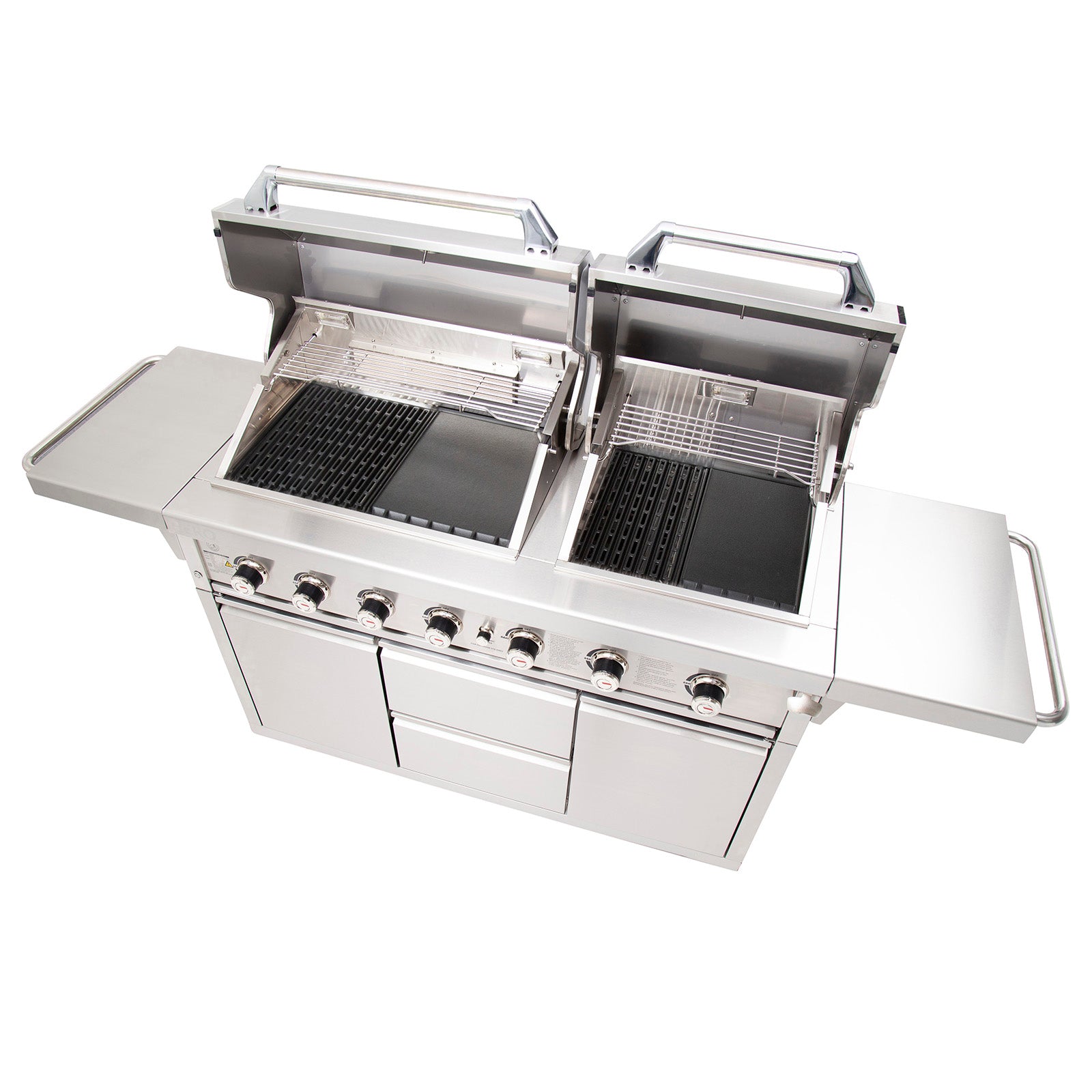 Gasmaster Hero Twin Hood 6 Burner BBQ