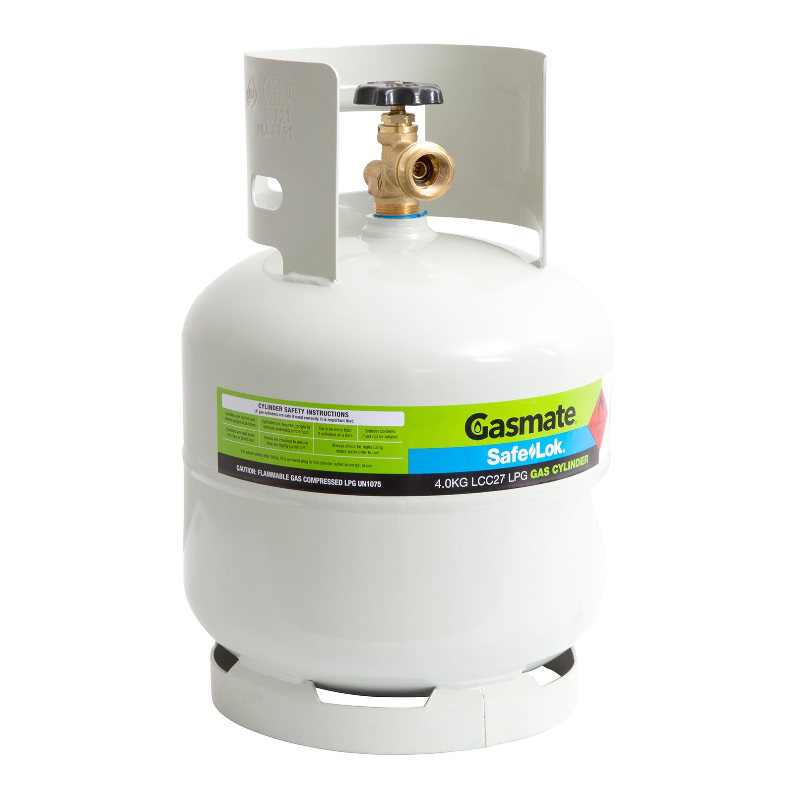 Gasmate LCC27 SafeLok LPG Gas Cylinder