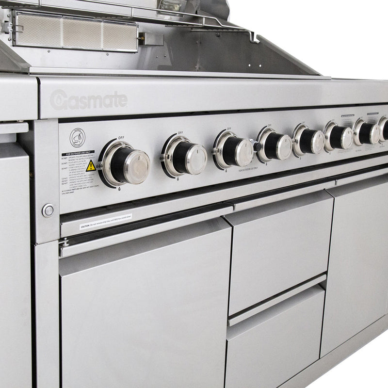 Gasmate Platinum III 6-Burner BBQ Kitchen 1