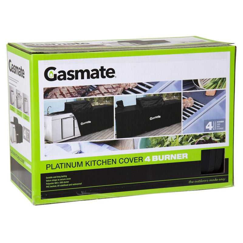 Gasmate Platinum & Professional 4 Burner Kitchen BBQ Cover